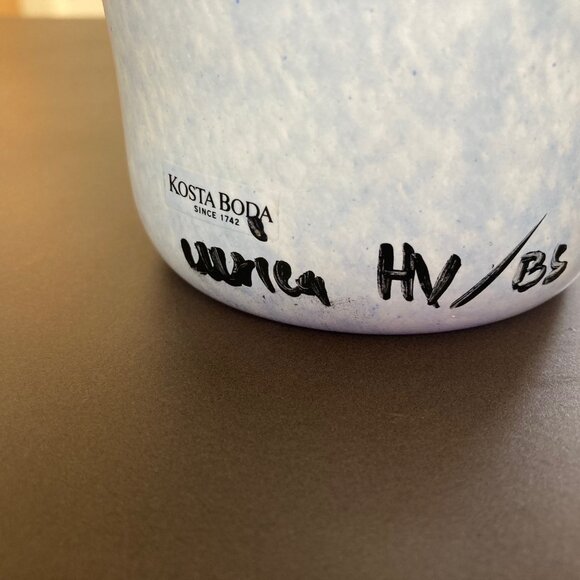 Kosta Boda Signed Ulrica Hydman Vallien Open Minds Head Vase Swedish Full Size - Picture 2 of 16